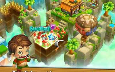 Cube Skyland: Farm Craft [ВЗЛОМ много денег] скриншот 2