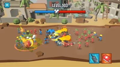 Stick Army: World War Strategy screenshot №6